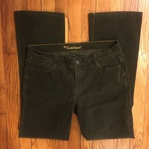 Old Navy Olive Corduroy Sweetheart Jeans- 10